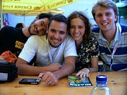 Ricardo, Felipe Fonseca, Tatiana, rportrr. CC BY-SA